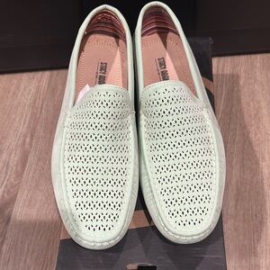 Steve Madden Light Green Men's Slip-On Loafers